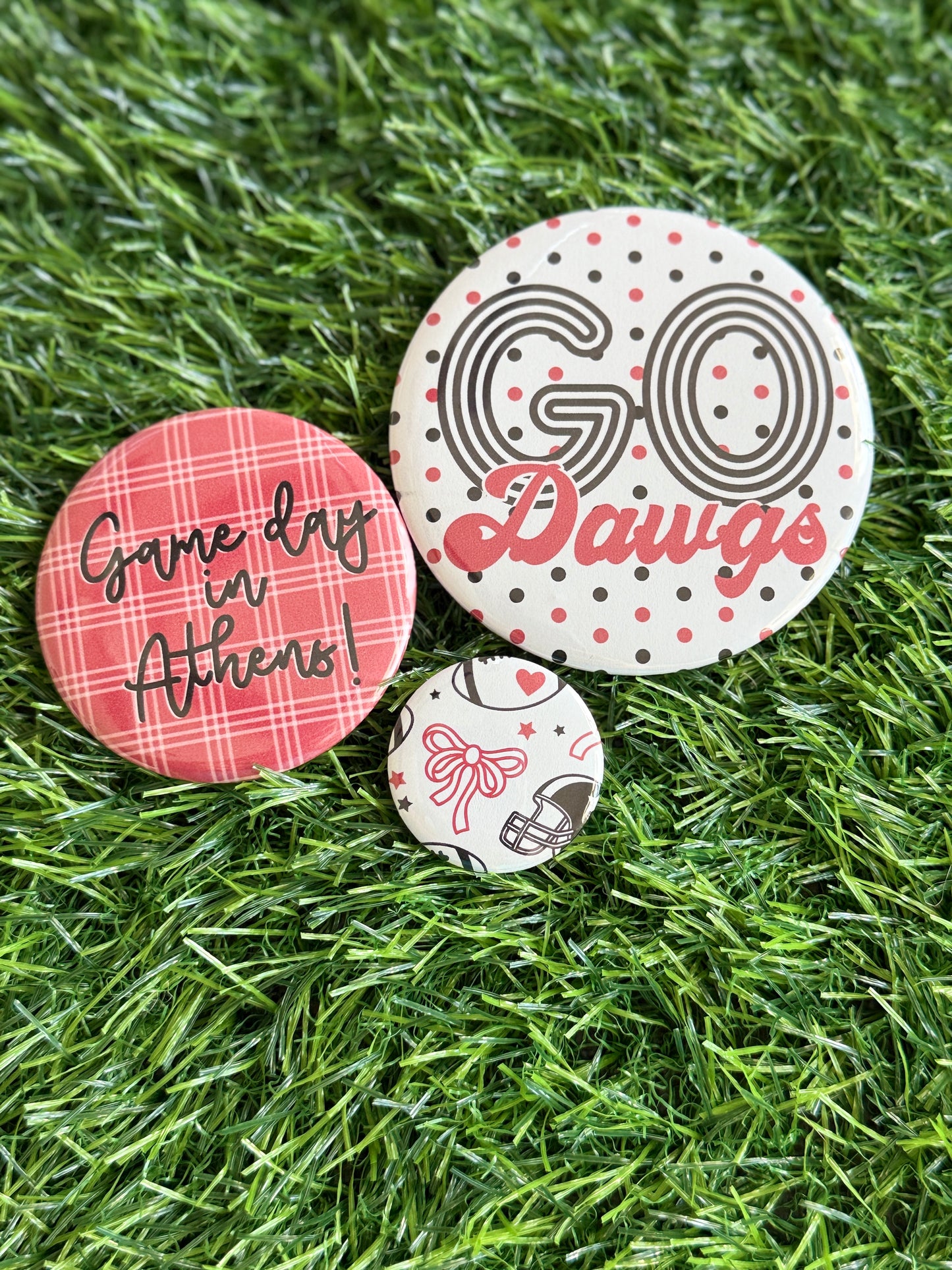 Game Day Pins Georgia Dawgs