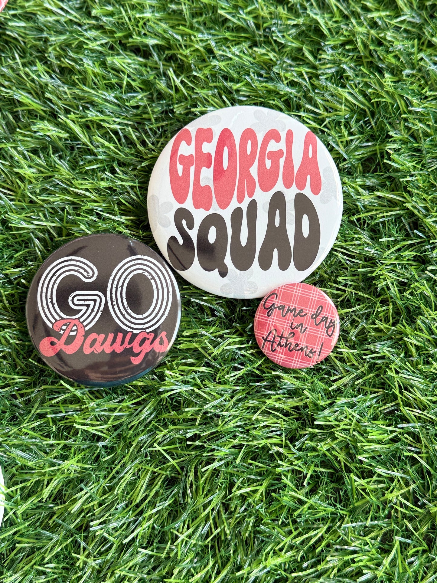 Game Day Pins Georgia Dawgs
