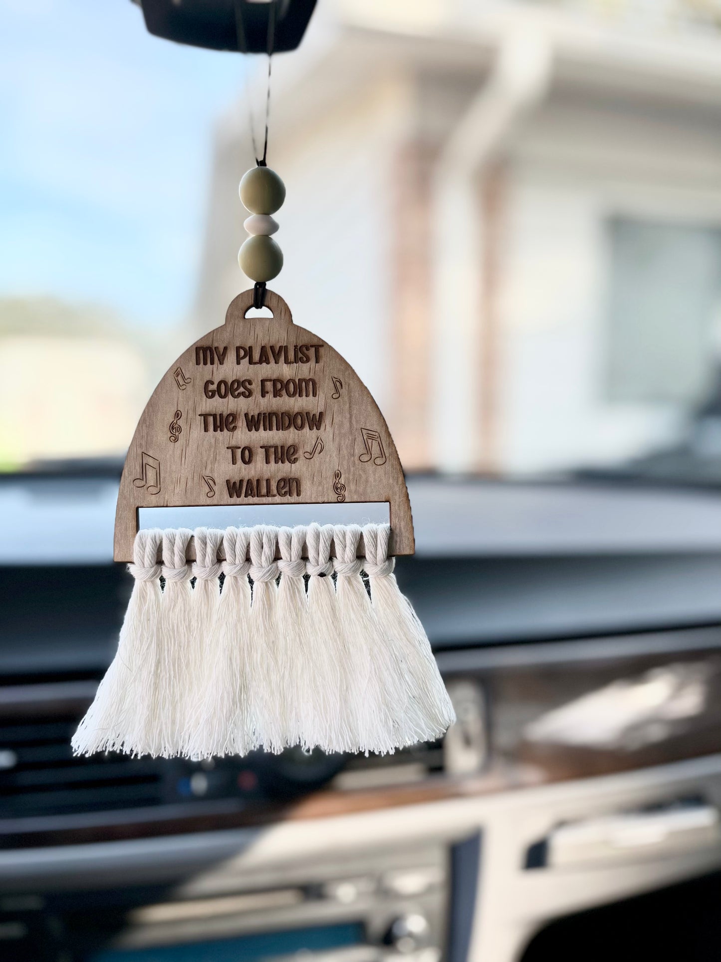 From the Window to The Wallen Car Charm