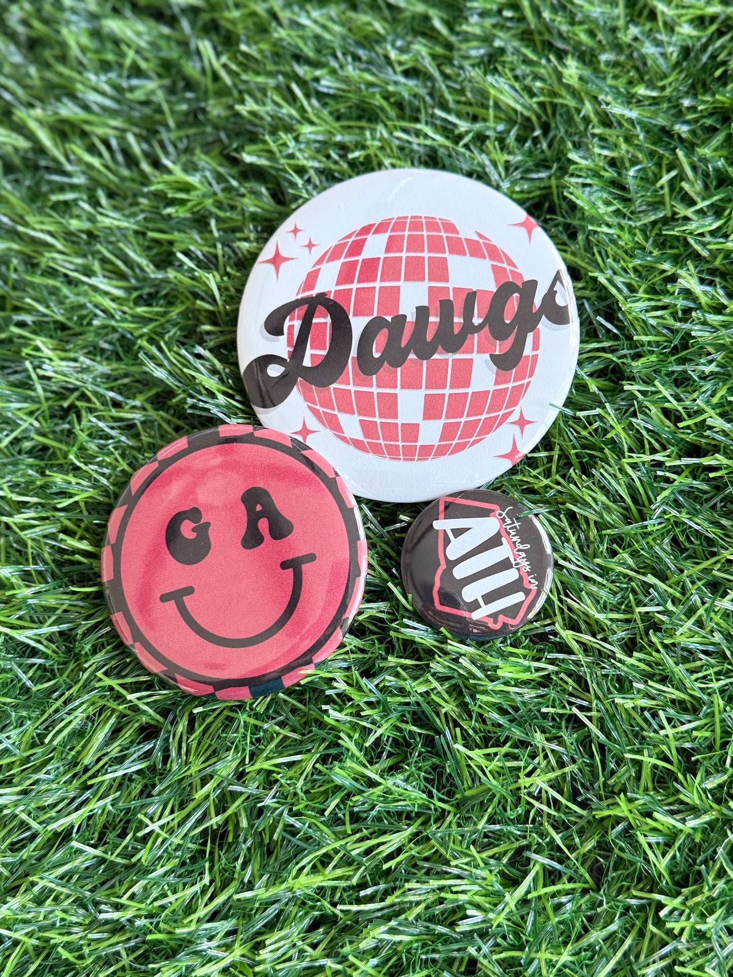 Game Day Pins Georgia Dawgs