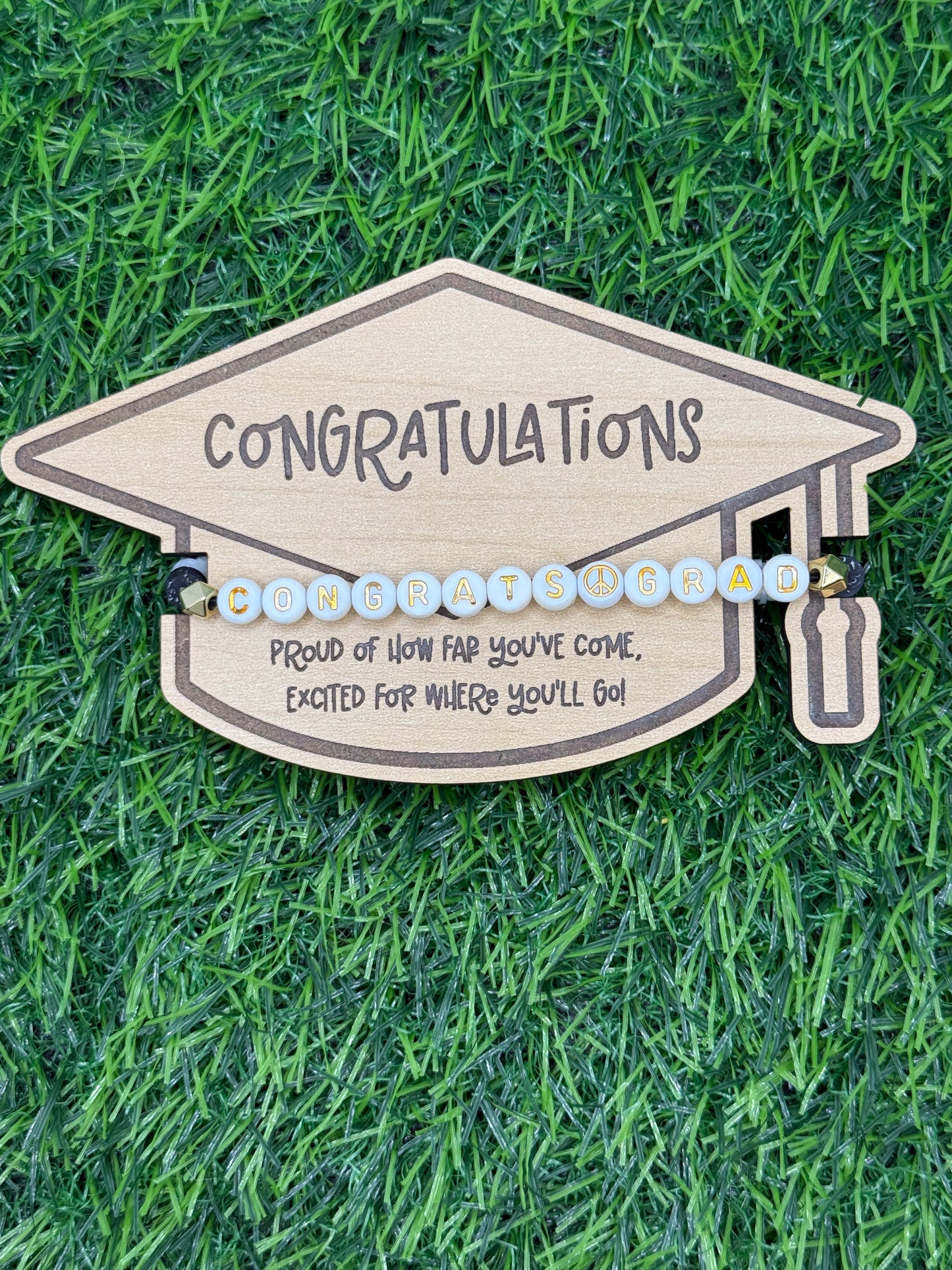 Congrats Grad Bracelet